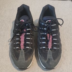 Nike Black and Red Sneakers